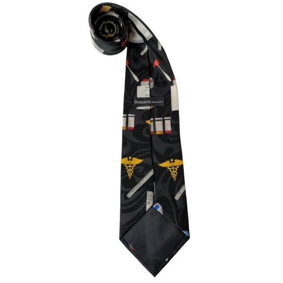 Romario Manzini Novelty Medical Necktie - Picture 5 of 6